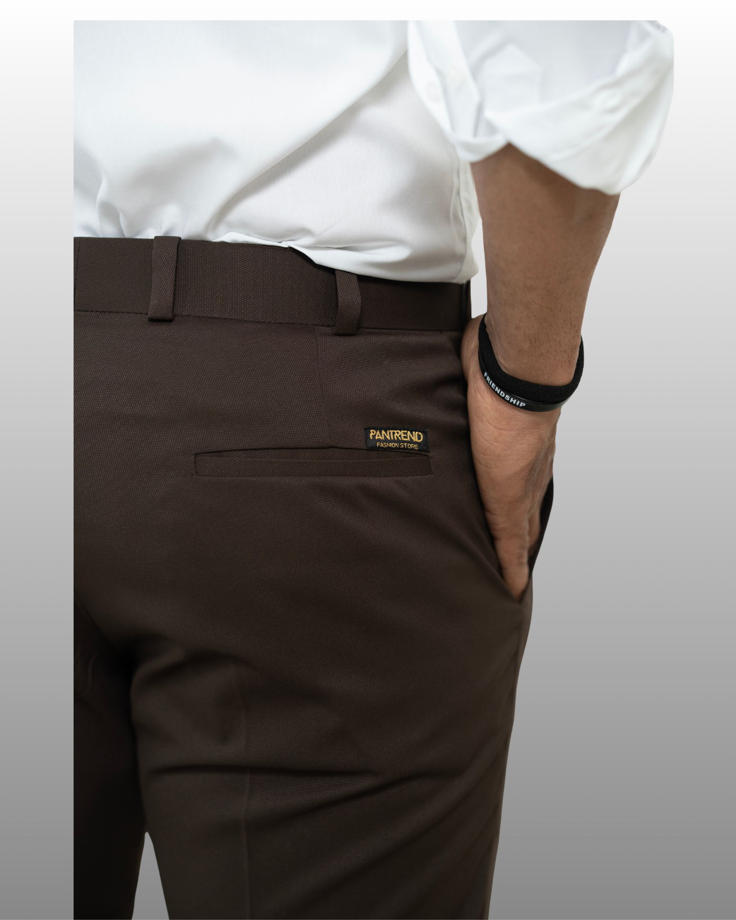 BRWON FORMAL TROUSER