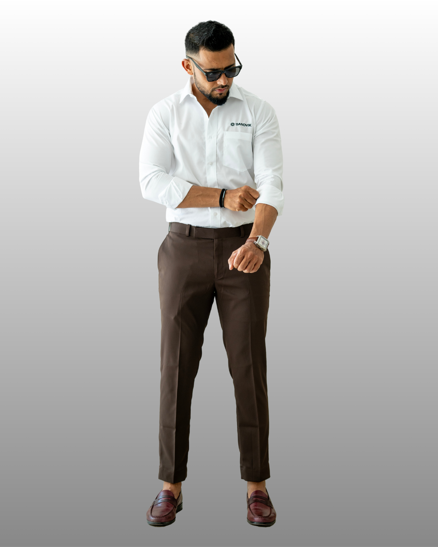 BRWON FORMAL TROUSER