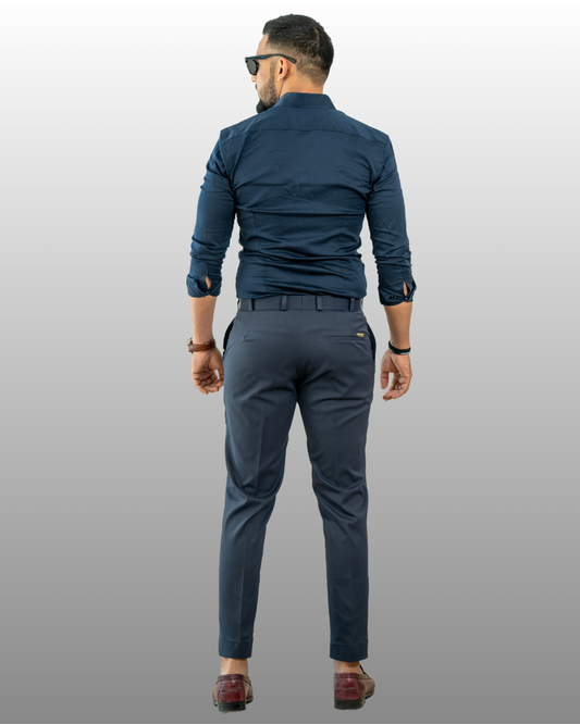 NAVY BLUE FORMAL TROUSER