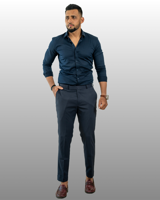NAVY BLUE FORMAL TROUSER